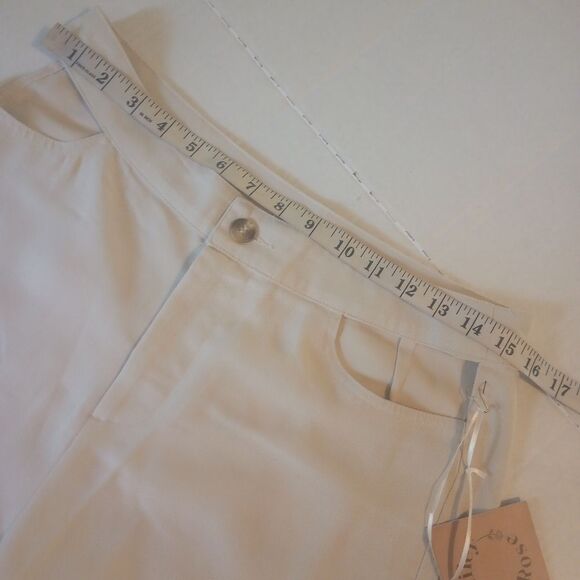 Bailey Rose wide leg dress pants with front cut outs NWT - Picture 8 of 9